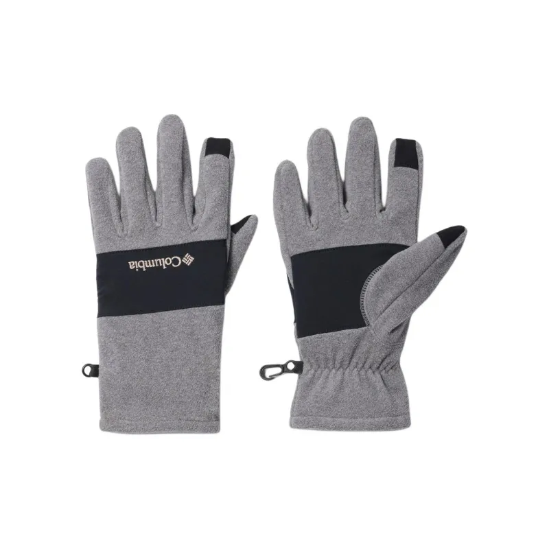 Columbia Polyester Knit Gloves Men's Gray-0