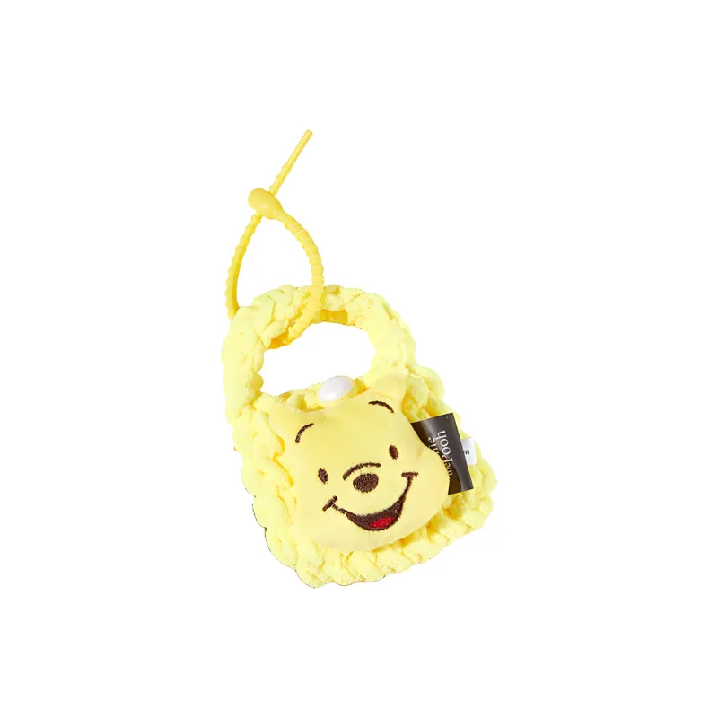 Disney Strawberry Bear Series Polyester Storage Charm Handbag Small Size Unisex Multicolor-6