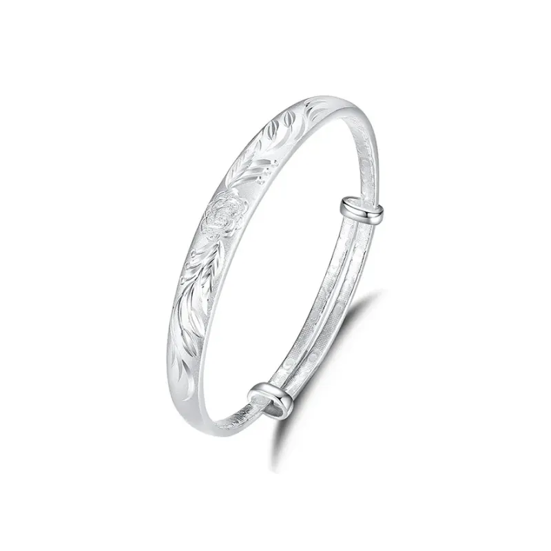 Asia Star 999 Fine Silver Bangles Women's-0