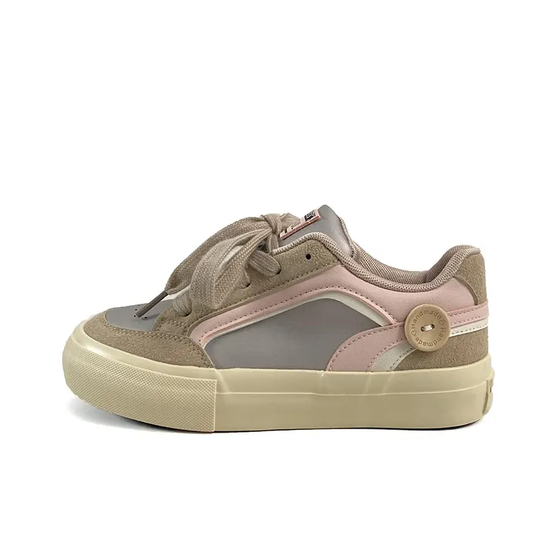 Than Than Me Anti Slip And Wear Resistant Breathable Low Top Skateboard Shoes Women's-16