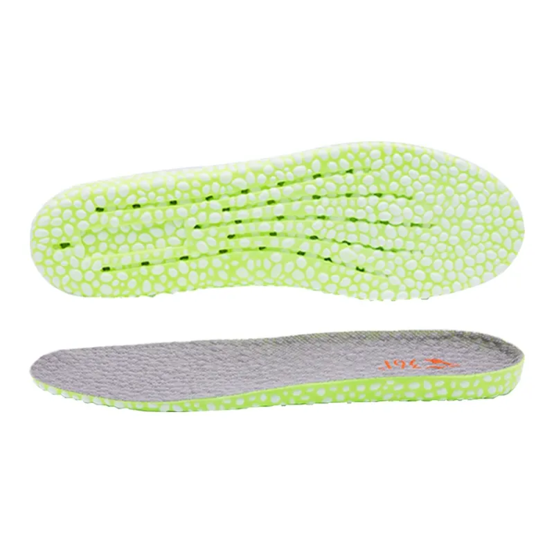 361° Etpu+Knitted Fabric Insoles Unisex Green Base With Light Gray Fabric-0