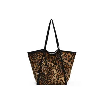DALO Canvas Canvas Bag Tote Bag Shopping Bag Shoulder Bag Women's Brown