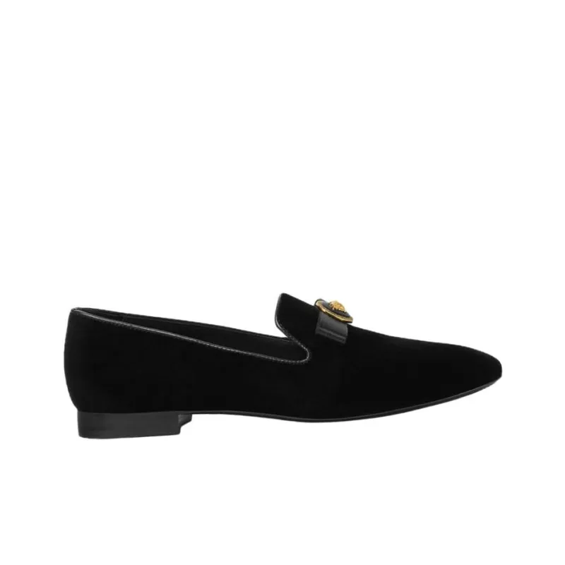 VERSACE Gianni Loafers Women's Black-1