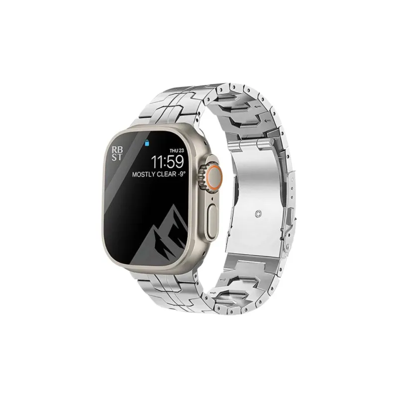 PULAISI Apple Compatibility Watch Band Titanium Material-6