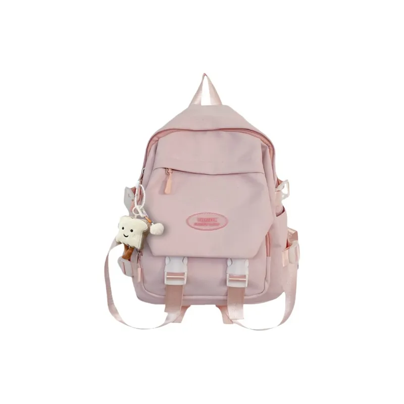 SWIMADE Nylon Backpack Women's Blue/Yellow/Black/White/Pink-15