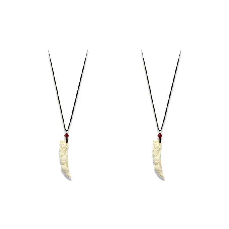 GIRATI Ivory Nut Necklaces Unisex-2