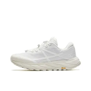 Anta Walker Cushioning Anti Slip And Wear Resistant Low Top Trekking Shoes Men's Papyrus White