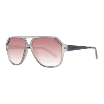 Skechers Plastic Aviator Sunglasses Men's Gray