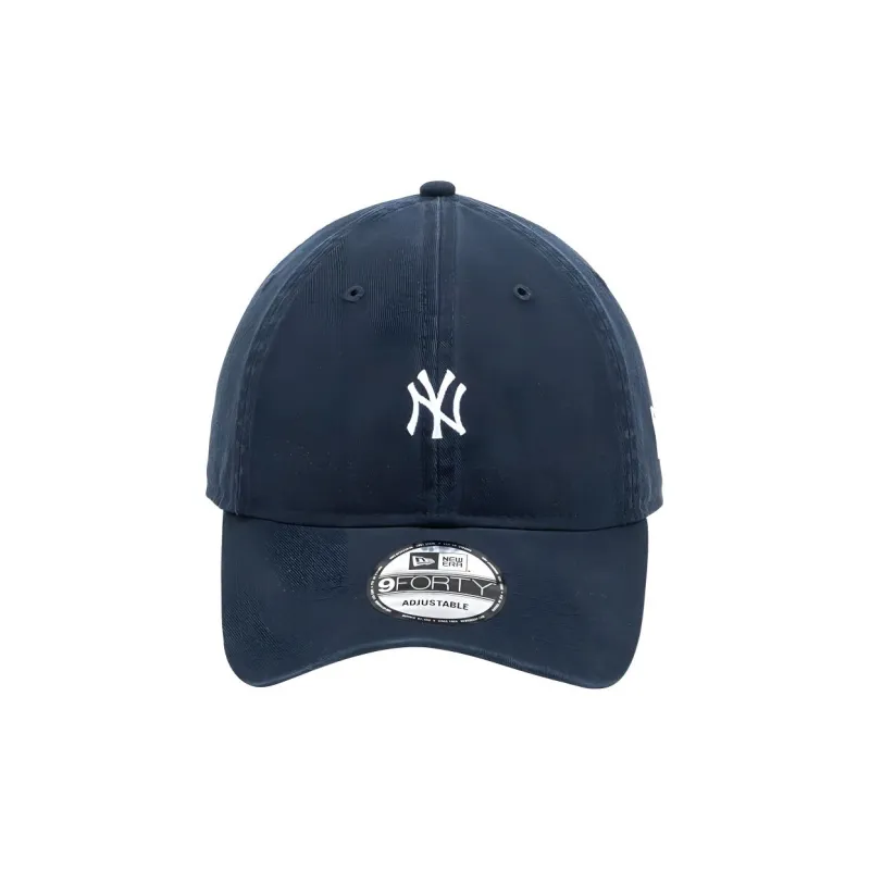 New Era Cotton Baseball Caps Unisex Navy Blue-5