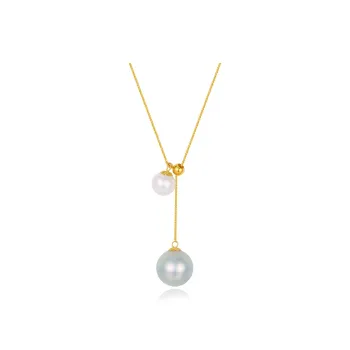 Inlady Saltwater Pearl Necklaces Women's