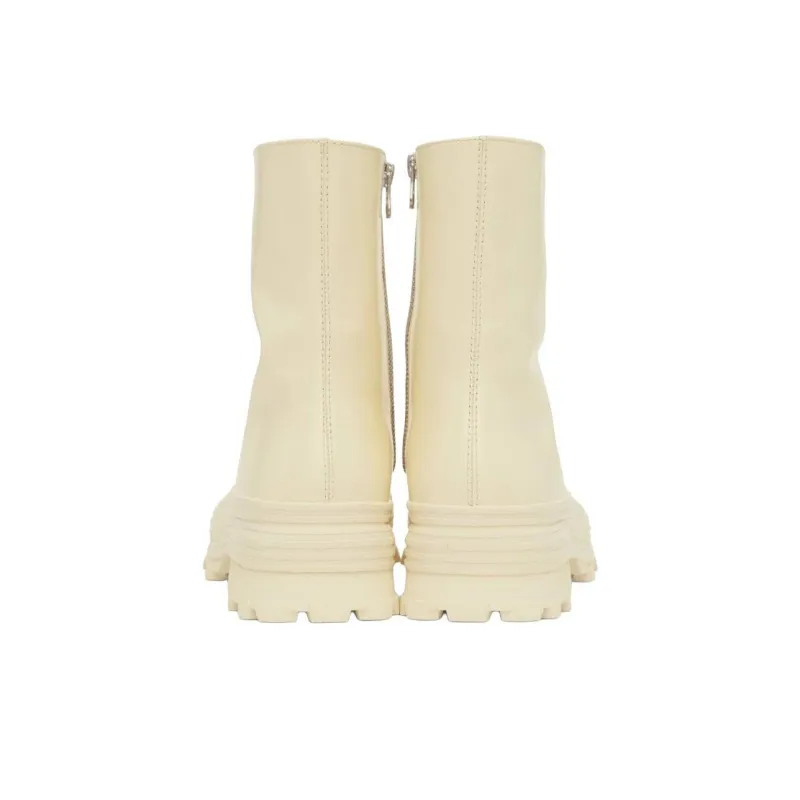 CAMPERLAB Traktori Ankle Boots Unisex Ecru-3