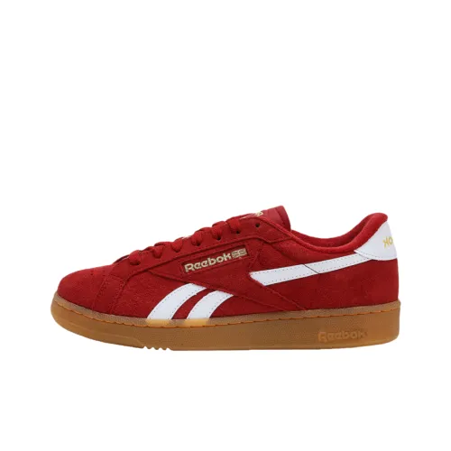 Reebok Club C Wear resistant And Lightweight Low Top Skateboard Shoes Unisex Red