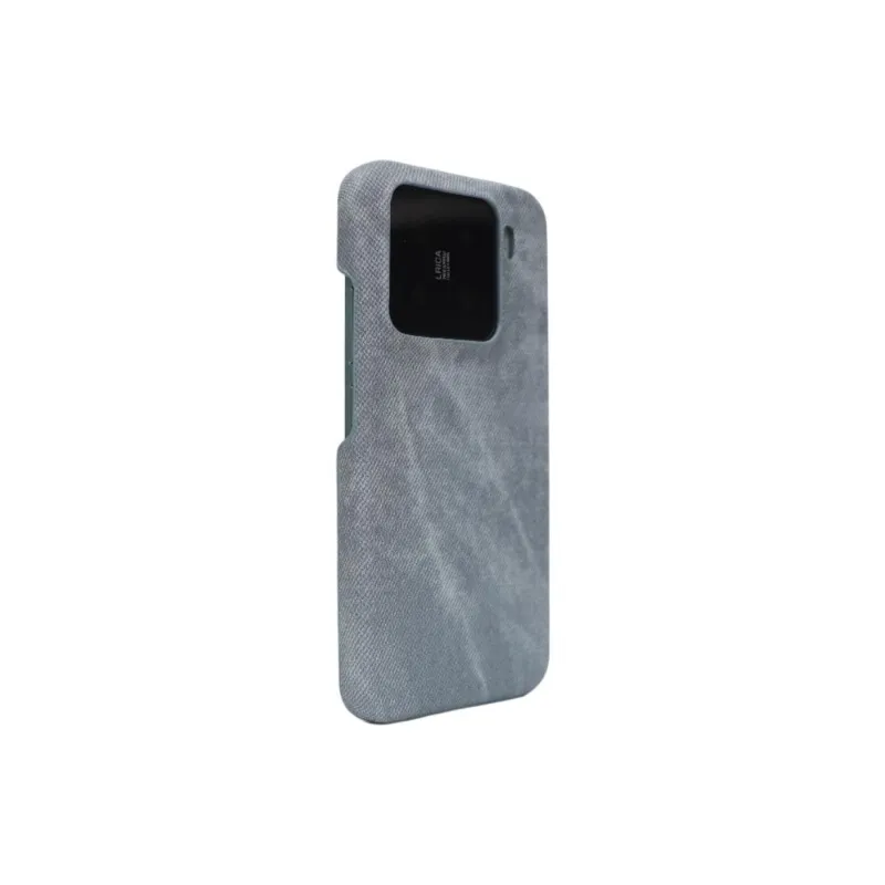 TXBX Leather Material Vintage Niche Denim Pattern Phone Case Compatibility With Xiaomi 15/15 Pro/14/14 Pro/13/13 Pro-6