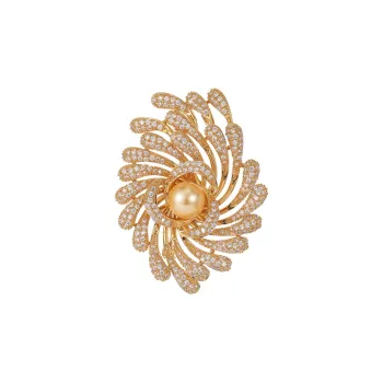 VIOLET Eco Friendly Alloy Brooches Women's