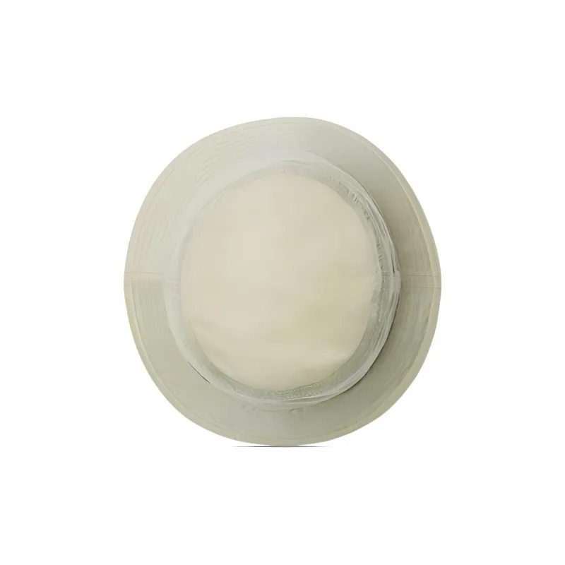 Burberry Stitch Detail Nylon Bucket Hat Beige-2