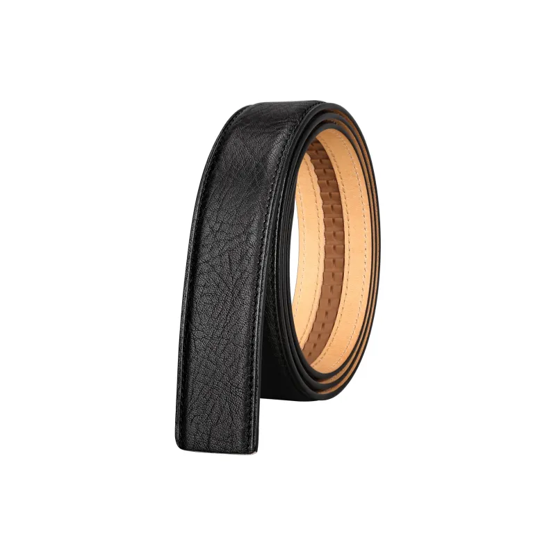 CATELLES Textured Horse Leather Headless Belt Men's 3.4cm/3.8cm-0