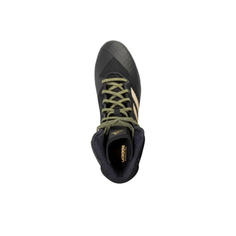 Adidas Wear-resistant And Lightweight High-Top Training Shoes Unisex Black-2