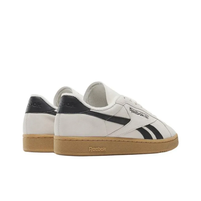 Reebok Club C Wear resistant And Lightweight Low Top Skateboard Shoes Men's White-2