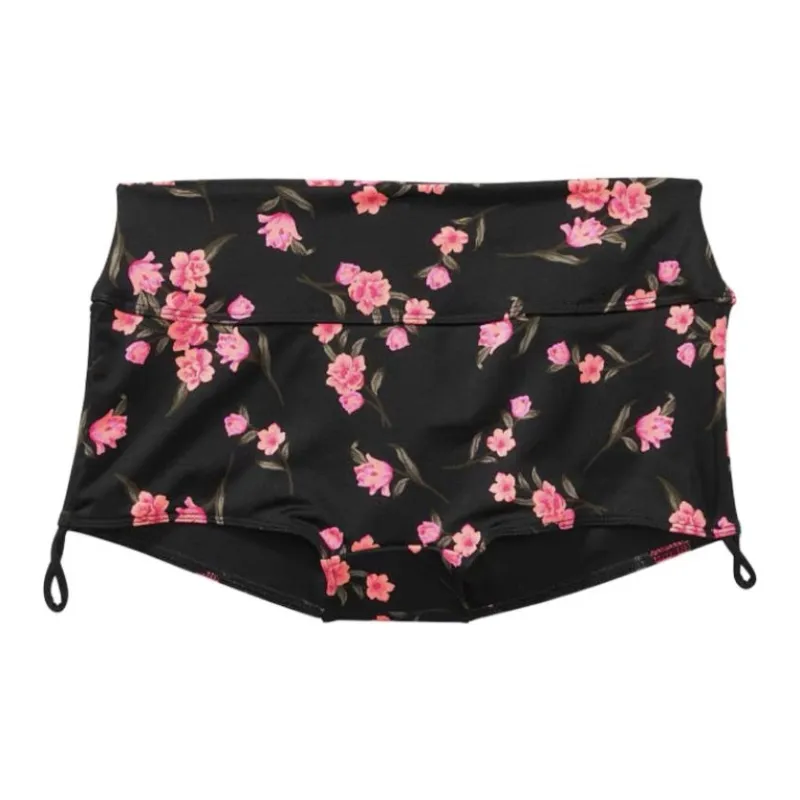 Victoria's Secret Pink Underpants Women's 1 Pack Black Floral-0