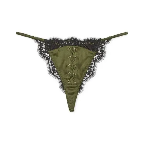 Victoria's Secret 24 Big Show Collection VERY SEXY Underpants Women's 1 Pack Spruce Green