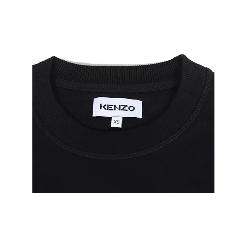 KENZO Classic Tiger Head Sweatshirts Men Black-4