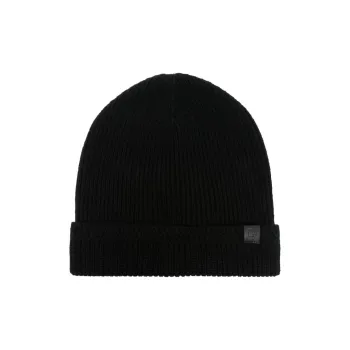 TOM FORD Logo patch Ribbed Beanie