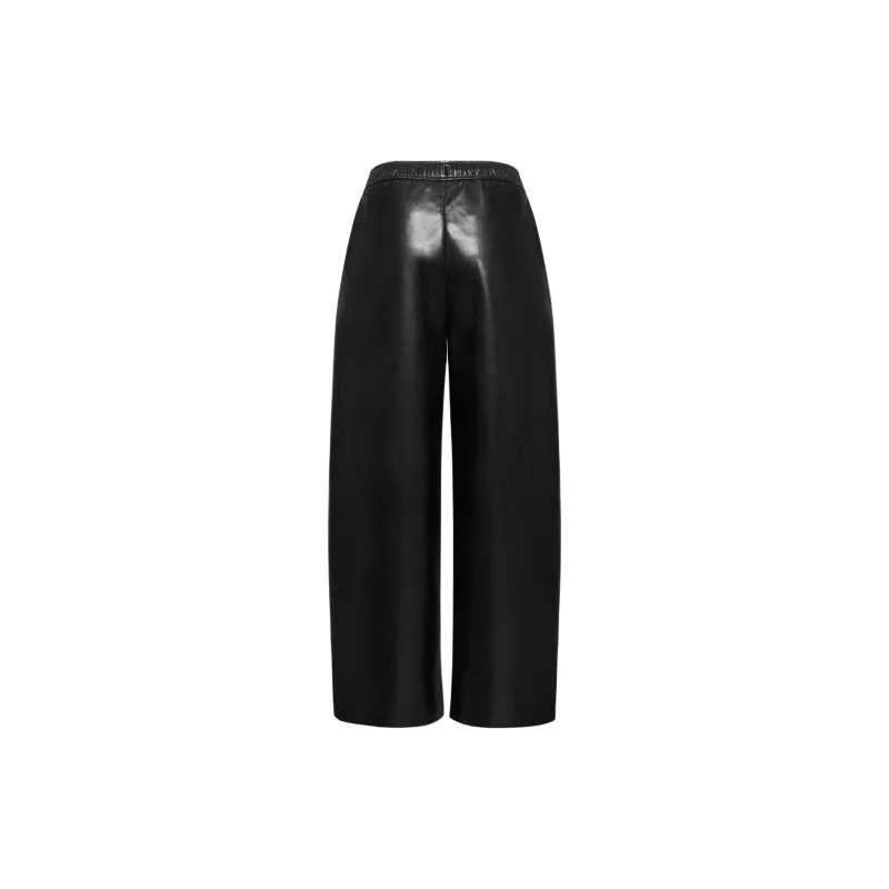 ARITZIA Babaton Effie Pant Leather Pants Women's Black-1