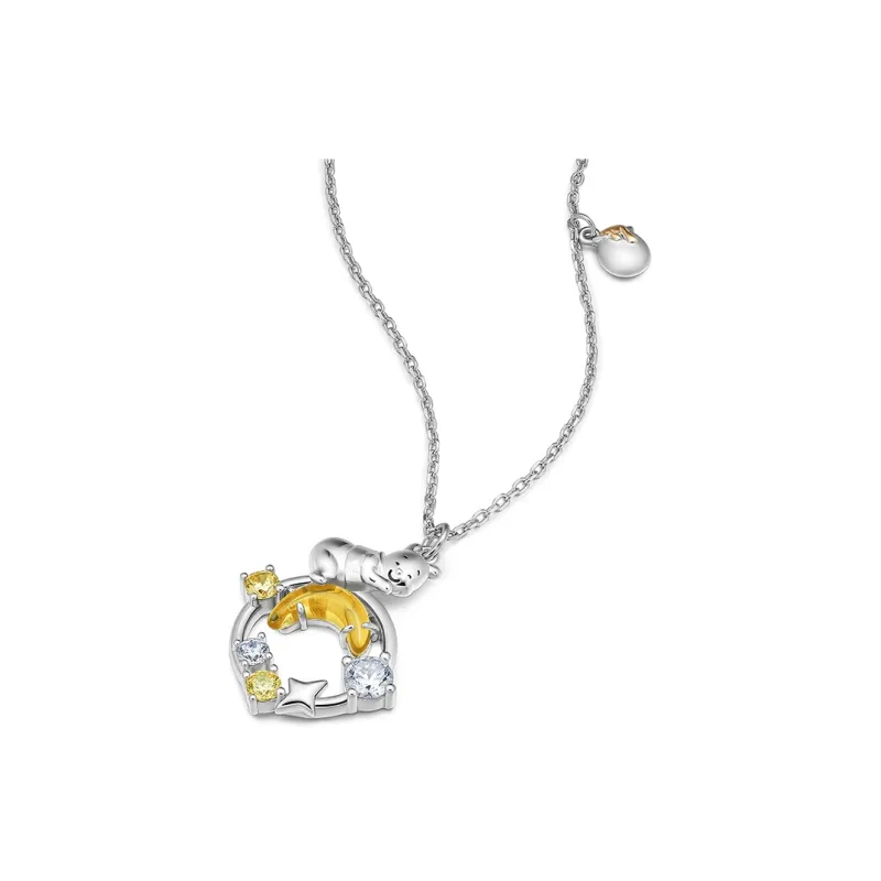 Disney Princess S925 Silver Necklaces Women's-1