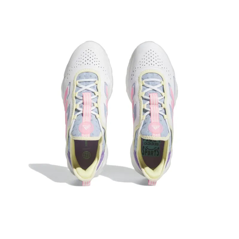 Rich Mnisi Pride x Adidas Web Boost Anti-Slip Wear-Resistant Low-Top Casual Running Shoes Unisex White Blue-3