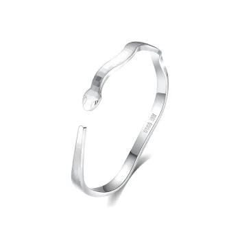 MIAOYINGE 999.9 Foot Silver Bangles Women's