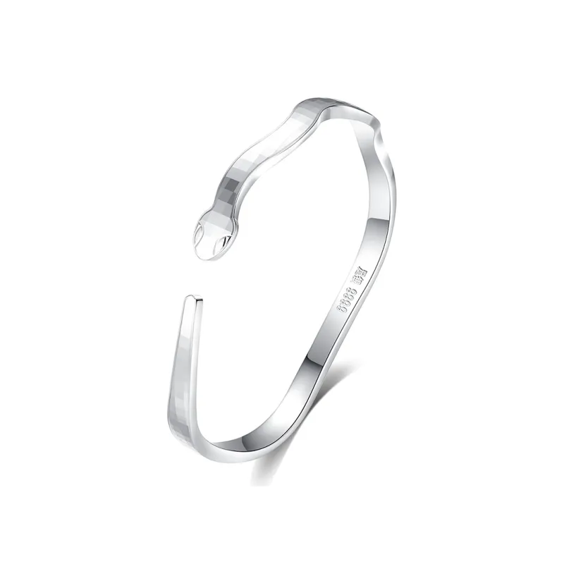MIAOYINGE 999.9 Foot Silver Bangles Women's-0
