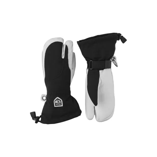 HESTRA Polyamide Goat Leather Polyester Sports Gloves Unisex Gray
