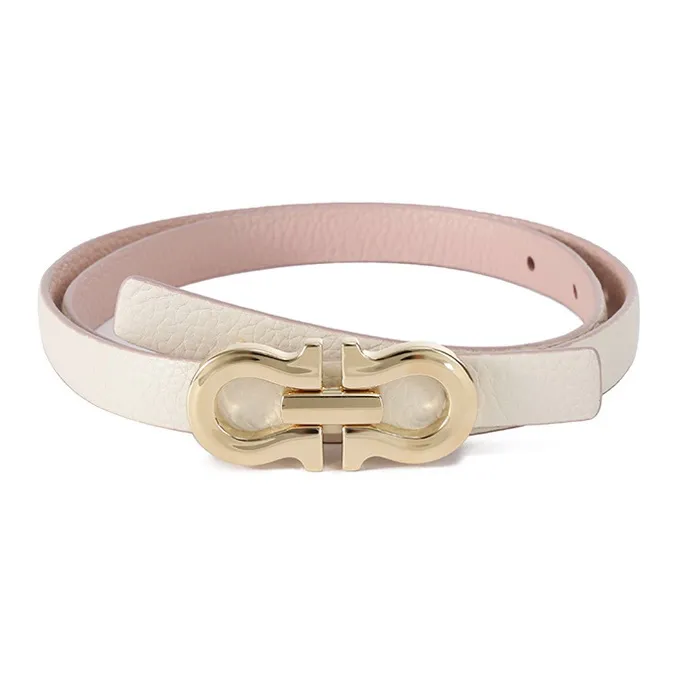 FERRAGAMO Cow Leather Belts Women's 1.5cm-0