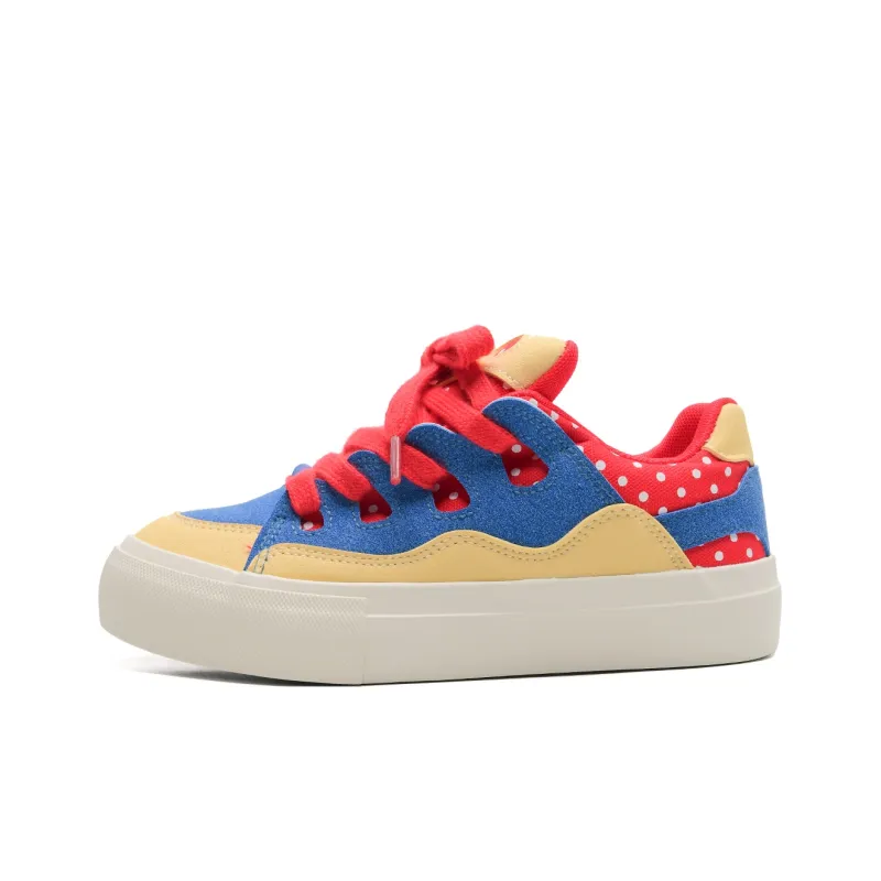 Anime Story Slip Resistant, Abrasion Resistant, Lightweight, Breathable Low Top Skateboard Shoes Women's Mint Chocolate-17