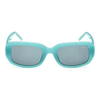 GUESS Injection Molded Square Sunglasses Women's Blue