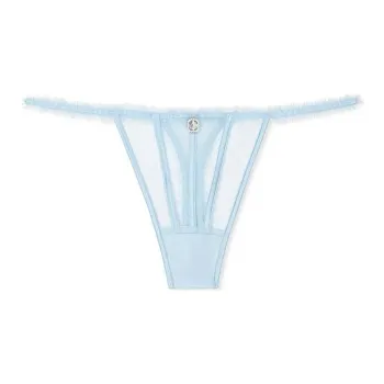 Victoria's Secret 24 Big Show Collection DREAM ANGELS Underpants Women's 1 Pack Clear Blue