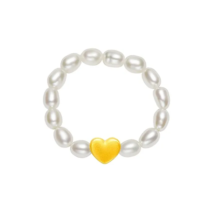 ZHENZHUAOMI Pearl Rings Women's-0