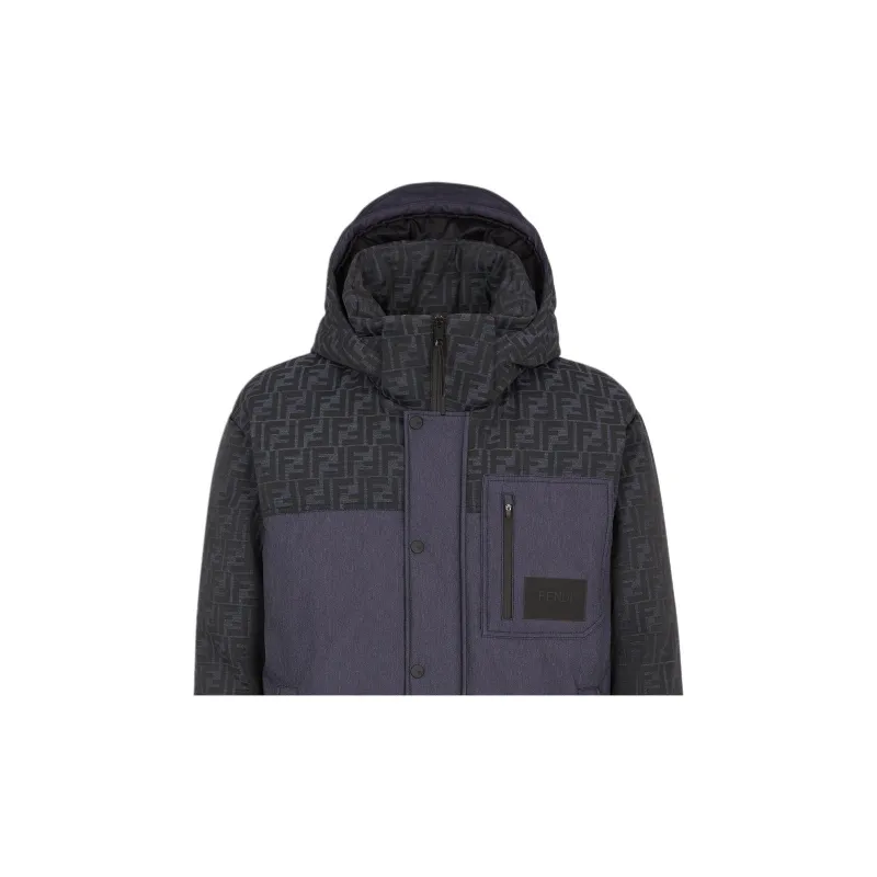 FENDI Insulated Panelled Ski Jacket-4