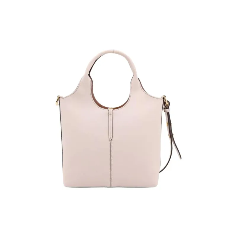 TOD'S Logo Engraved Mini Shopping Bag-2