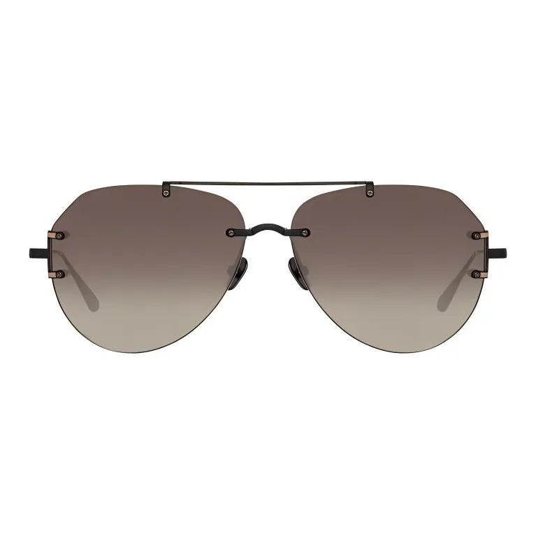 Linda Farrow Pilot frame Sunglasses-1