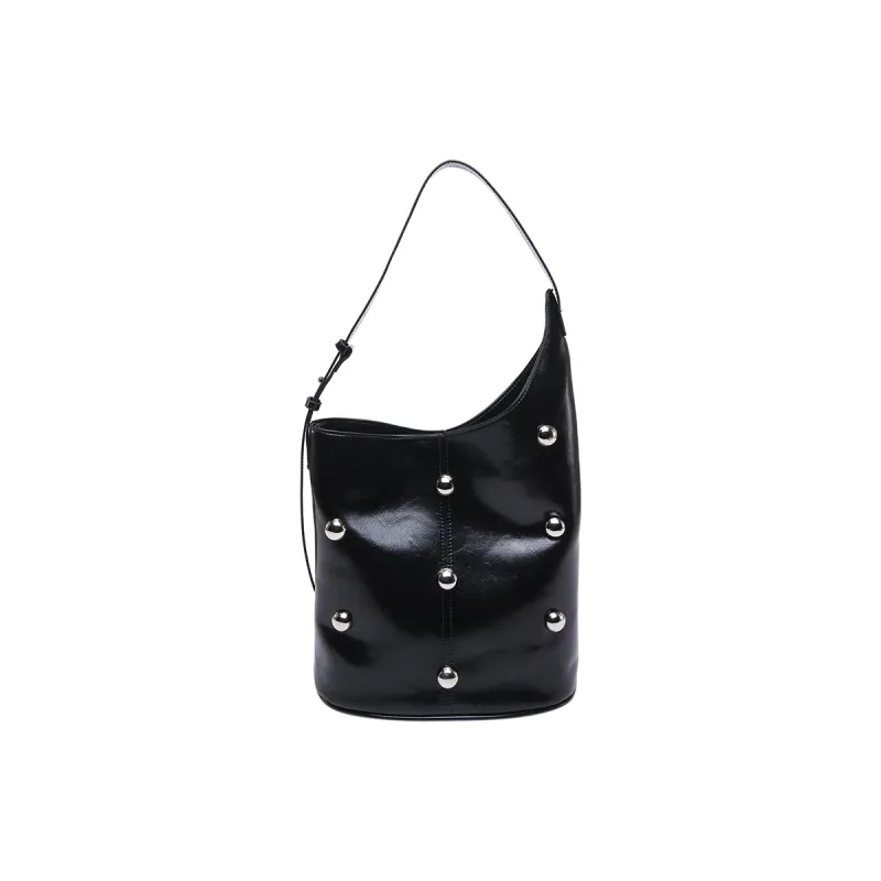 Yalu PU Shoulder Bag, Handbag Women's Black/Coffee/Brown/Red-0