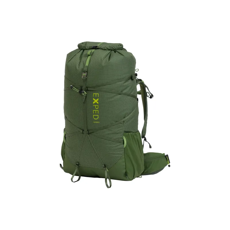 EXPED Nylon Outdoor Hiking Bag Backpacks Women's Forest Green-0