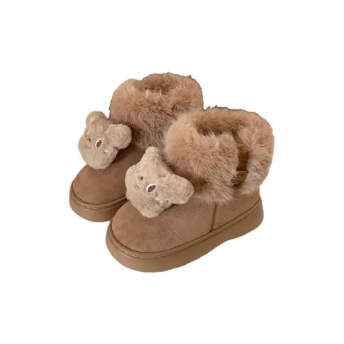 SHIGUDE Cotton Home Slippers Women's Light Brown