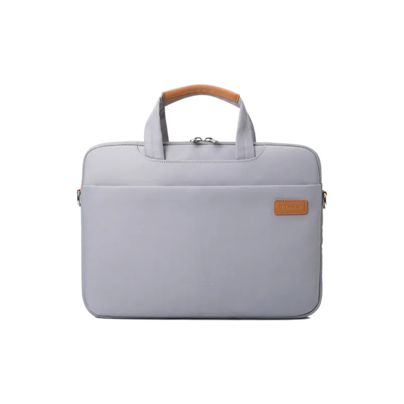 Enoch Nylon Laptop Bag Regular Unisex Pink/Gray/Light Purple/Black-1