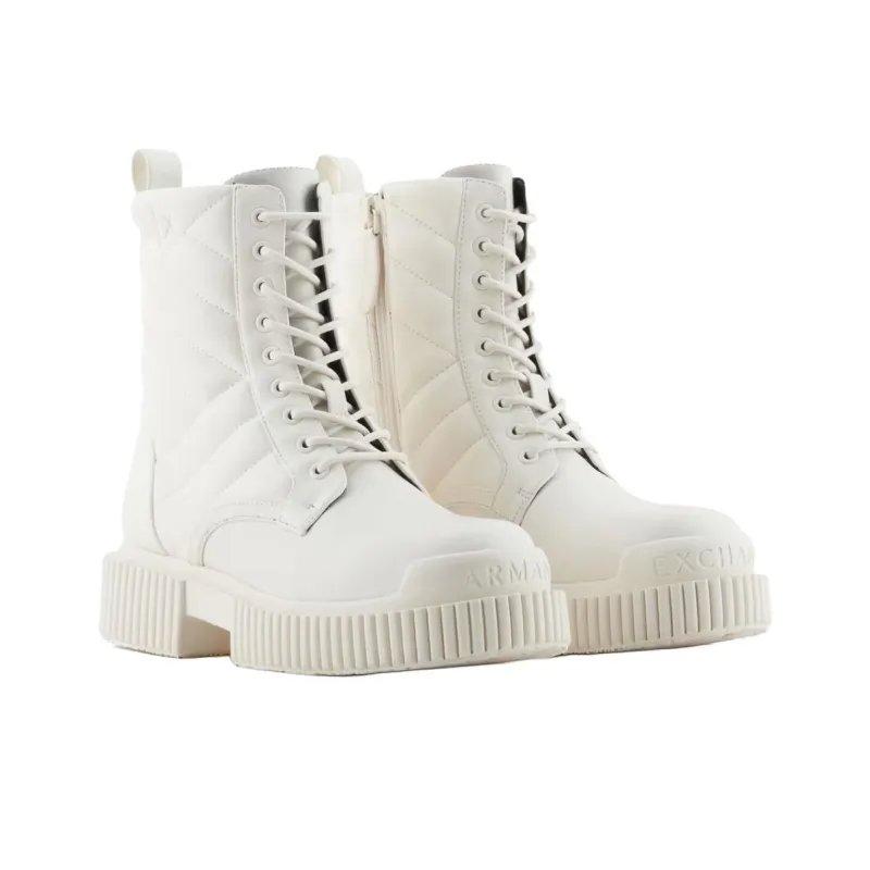 ARMANI EXCHANGEAE Ankle Boots Women's White-2