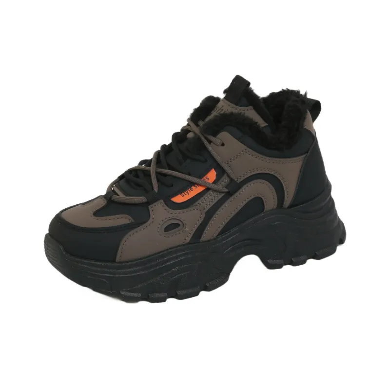 Yalu Abrasion Resistant Low Top Chunky Sneakers Women's-5