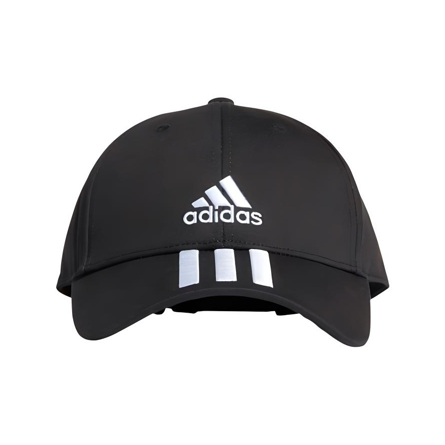 Adidas Baseball 3-Stripes Twill Cap Black - POIZON