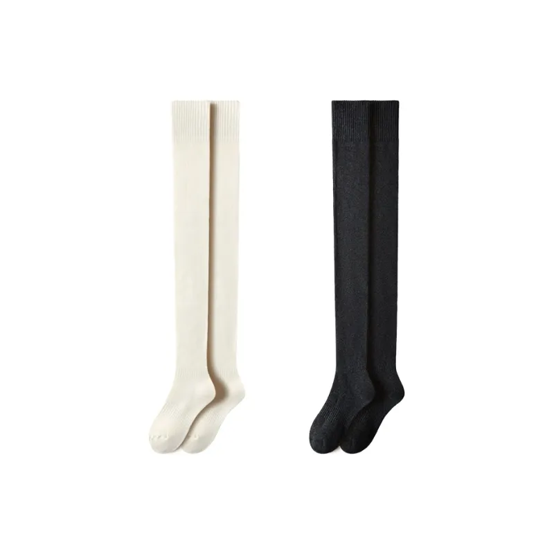 Top Melon Thigh high Socks Women's Combo Set-25