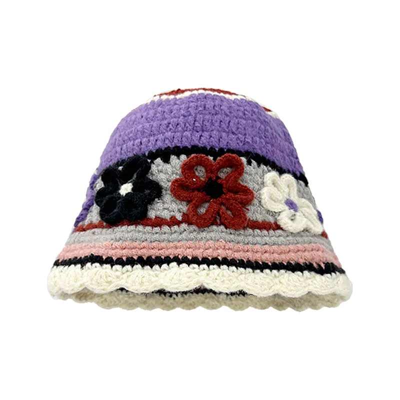 PLAN IN Polyester Bucket Hats Unisex-4