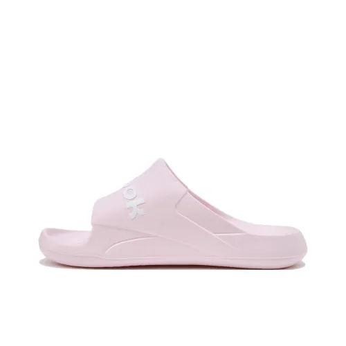Reebok Clean Slides Collection Slip Resistant Abrasion Resistant Slide Slippers Men's Pink